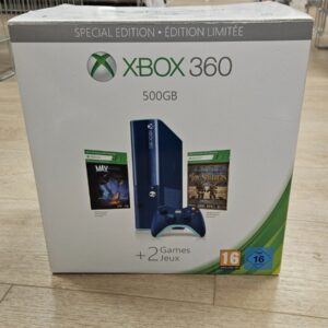 Microsoft Xbox 360 E Konsole 500GB Blau Special Edition (OVP)