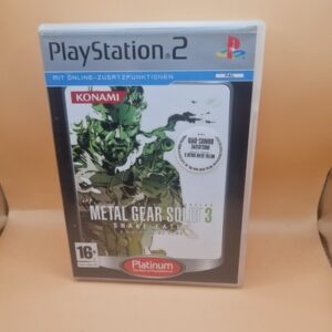 Metal Gear Solid 3: Snake Eater - Playstation 2 PS2