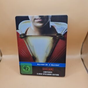 SHAZAM ! 3D Blu-Ray Steelbook Mit Cd DC JUSTICE LEAGUE