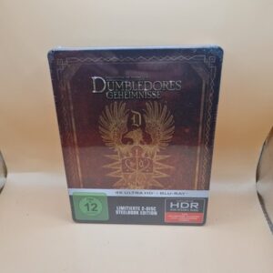 Blu Ray Steelbook 4K Ultra HD Dumbledores Geheimnisse Neu/OVP