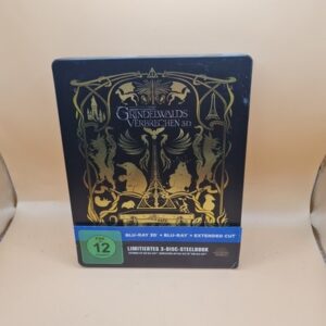 PHANTASTISCHE TIERWESEN GRINDELWALDS VERBRECHEN 4K UHD Blu-Ray Steelbook