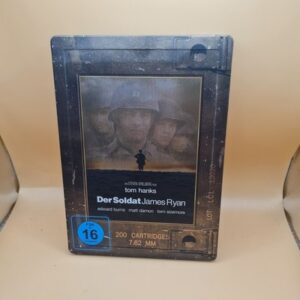 2xDVD DER SOLDAT JAMES RYAN Tom Hanks - Steven Spielberg STEELBOOK 1998