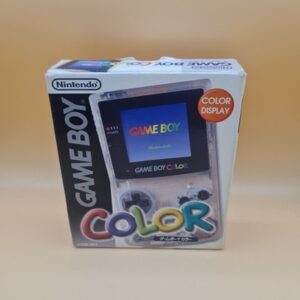 Nintendo Gameboy Color Clear Konsole Japan Ovp
