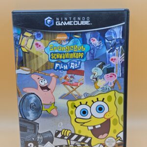 Nintendo GameCube Spiel SpongeBob Schwammkopf Film Ab!