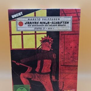 Naruto Shippuden - Staffel 21  Box 1  -  Episode 652-661 (2 DVDs) Uncut