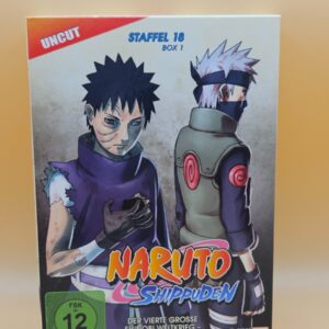 Naruto Shippuden - Staffel 18 - Box 1 (Folgen 593-602, Uncut) (DVD)