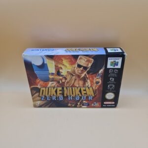 DUKE NUKEM ZERO HOUR NINTENDO 64 PAL/EUR-NOE OVP CIB BOXED N64
