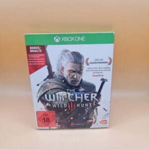 XBOX ONE - The Witcher 3 - Wild Hunt - Mit Schuber