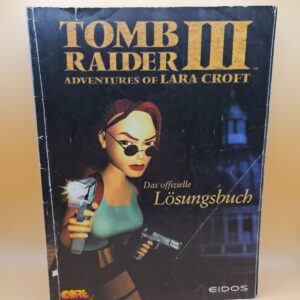 1998 Tomb Raider 3 Lösungsbuch von 1EIDOS GmbH Lara Croft in Deutsch Vintage