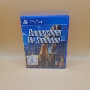 Baumaschinen Die Simulation Sony Playstation 4  OVP