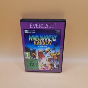 Blaze Evercade - Windjammers, Karnov & Friends Cartridge mit OVP