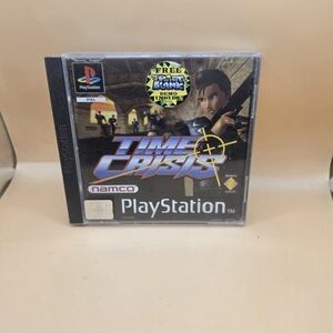 Time Crisis / Black Label / Sony Playstation 1 PS1 / Namco
