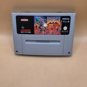 SNES Super Nintendo Doom Modul UKV