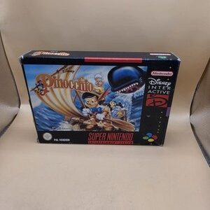 Super Nintendo / SNES: Pinocchio in OVP