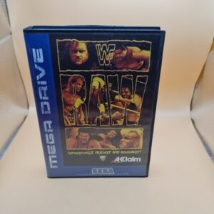 WWF RAW WRESTLING RUDEST AND ROUGHEST SEGA MEGA DRIVE PAL OVP CIB BOXED KOMPLETT