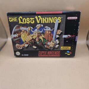 SNES - The Lost Vikings - (OVP, Ohne Anleitung)