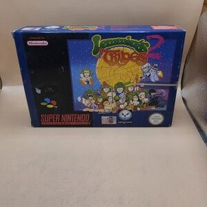 SNES Super Nintendo Lemmings 2 Tribes mit OVP und Anleitung