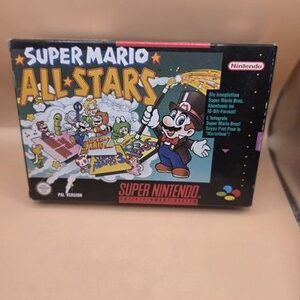 SNES - Super Mario All-Stars - (OVP, mit Anleitung)