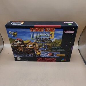 SNES - Donkey Kong Country 3: Dixie Kong's Double Trouble! - (OVP, mit Anl.)