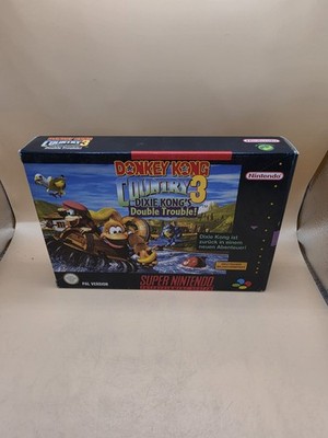 SNES - Donkey Kong Country 3: Dixie Kong's Double Trouble! - (OVP, mit Anl.)