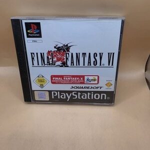 Sony Playstation 1 Spiel : Final Fantasy VI 6 + Demo - OVP & Anleitung | PS1 PAL
