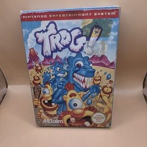 Trog! - Nintendo NES - PAL B Deutsch - OVP - Anleitung - NOE