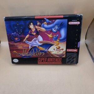 SNES - Disney's Aladdin - (OVP, mit Anleitung)
