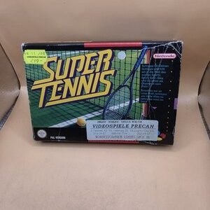 SNES - Super Tennis - (OVP, mit Anleitung)