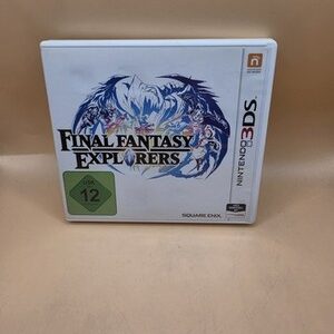 FINAL FANTASY EXPLORERS Nintendo 3DS Spiel  (Komplett mit OVP, ANLEITUNG)