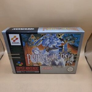 SNES  Prince of Persia  Super Nintendo g • PAL - OVP CIB