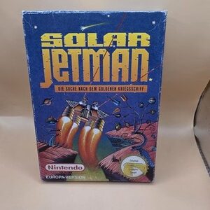 Solar Jetman Nintendo Entertainment System NES mit Anleitung und OVP
