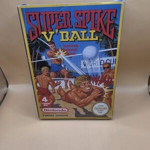 SUPER SPIKE V'BALL  PAL-B Ver NINTENDO NES OVP