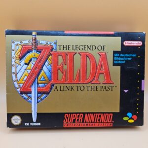 The Legend of Zelda A Link to the Past Super Nintendo SNES PAL Original OVP